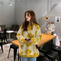2024 ins nueva moda mujer suéteres invierno mujeres suéteres de flores sobre tamaño mujeres pullover suéteres - details 33
