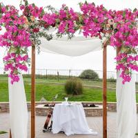 Bougainvillea Multicolor, flor Artificial, accesorios DIY, enredadera Floral realista, pétalos de seda, hojas verdes, flor falsa - details 4