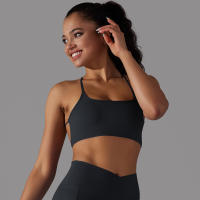 Nessaj-Sujetador deportivo cruzado Sexy para mujer, Top de gimnasio, entrenamiento, correr, Yoga, ropa interior deportiva, Fitness, camisetas sin mangas - details 16
