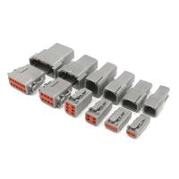 Nuevo conector impermeable automático de 2/3/4/6/8/12 pines DTM macho hembra enchufe venta directa de fábrica DTM04-2P DTM06-2S DTM04-6P - details 3
