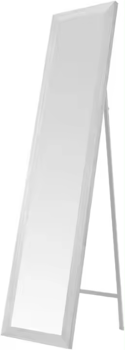 Espejo de pie Blanco decapé de Madera de 37x157 cm - 1
