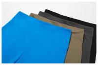 Conjunto de Yoga Sin Costuras para Mujer 2 Piezas Traje de Gimnasio con Top Corto de Manga Corta y Shorts para Correr Ropa Deportiva Activa Material Exterior de Nylon - details 18