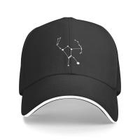 Moda Orion Star Constellation Gorra de béisbol Hombres Mujeres Ajustable Pico Arena Papá Sombreros Golf Sombrero Azul Marino - details 6
