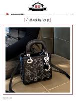 Bolso de Princesa Diana acolchado con diseño de personalidad de la marca Hong Kong2025Nuevo bolso de lujo de lentejuelas, bolso cruzado versátil - details 10