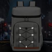 Mochila térmica de gran capacidad para hombre, bolsa de hombro de 20L, impermeable, para viaje, Camping, comida, Picnic, almuerzo - details 4