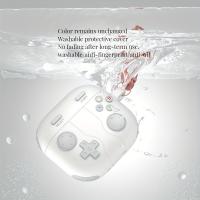 Funda protectora de silicona para AirPods 4 2024, diseño de controlador de juego, mosquetón antipérdida incluido, cubierta a prueba de golpes para auriculares - details 8