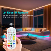 Luz de Tira LED Moderna GAHADA Control Remoto Bluetooth de 24 Teclas Colores de Sueño RGBIC - details 4