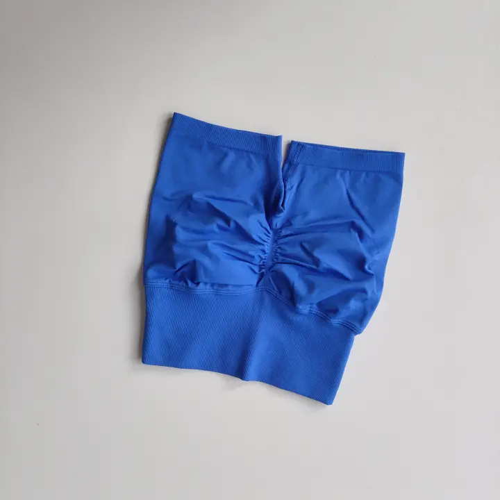 Pantalones Cortos de Yoga para Mujer en Talla Alta Transpirables para Fitness, Levantamiento de Glúteos, Correr, Ciclismo Material de Nylon de China - 1