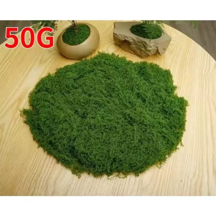 50G simulación DIY planta decoración verde PAISE musgo césped Artificial - 1