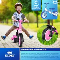 Bicicleta de Equilibrio, Triciclo para niños de 1 año a 5 Años, Capacidad de Carga hasta 25kg, Incl. Manillar/Barra de Seguridad/Cinturón de Seguridad/Timbre/Espejo. - details 29