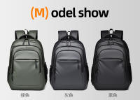 Nueva mochila para hombres, mochila de negocios para hombres de gran capacidad, película de cuero, bolsa de ordenador para viajes al aire libre - details 3