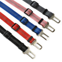 Cinturón De Seguridad Para Perros De Nylon Duradero Ajustable Y Reflectante Para Viajes En Coche Para Pequeños Y Grandes Perros Y Puppies Lead Elástico Para Bulldog Francés - details 15