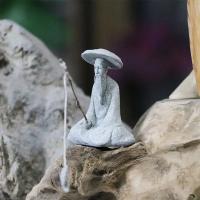 Estatuilla de piedras de arena de ajedrez en miniatura, adorno de Acuario, jardín de hadas, bonsái, Rockery, paisaje nórdico, decoración de habitación - details 11