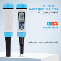 Monitor de calidad del agua 5 en 1 con Bluetooth, Detector multifunción de PH/EC/TDS/CF/Temp, conexión por aplicación Tuya, TDS, probador de acuario - details 5