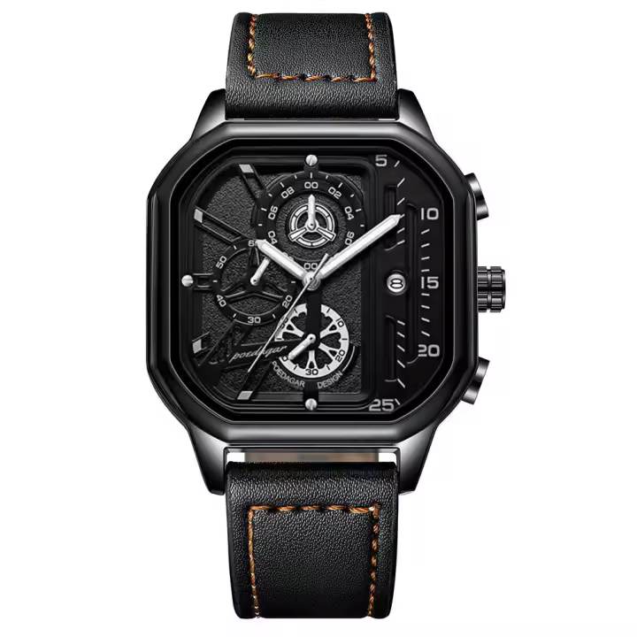 Reloj multifunción nuevo suizo, reloj luminoso impermeable para estudiantes masculinos - 1