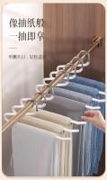 Estante para pantalones con forma de ganso, artefacto de almacenamiento multifuncional con clip que no deja marcas - details 2