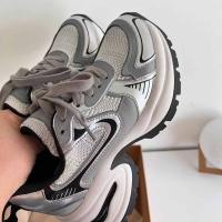 Zapatillas de correr con plataforma gruesa para mujer, zapatos de malla transpirable, cómodos, ligeros, informales, a la moda - details 5