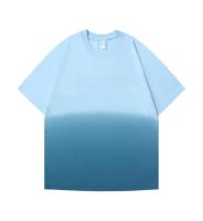 Gradual holgado cuello redondo camiseta marca de moda camiseta de manga corta de verano - details 0