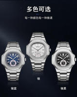 Reloj de hombre resistente al agua de cuarzo con calendario luminoso y correa de acero inoxidable - details 7