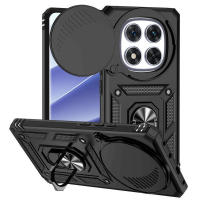 Funda con soporte y cubierta deslizante para la lente compatible con el teléfono Redmi Note 14 Pro+ Plus (5G) - details 0