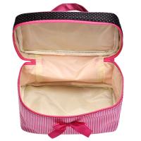 Bolsas de Maquillaje a Rayas con Lazo Neceser de Viaje para Mujer Organizador de Aseo de Belleza - details 5