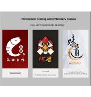 Uniformes de Chef profesional, chaqueta de cocina de manga larga personalizada, abrigo de cocinero para hombres y mujeres, logotipo impreso gratis, disfraces de Patissier, Tops - details 6