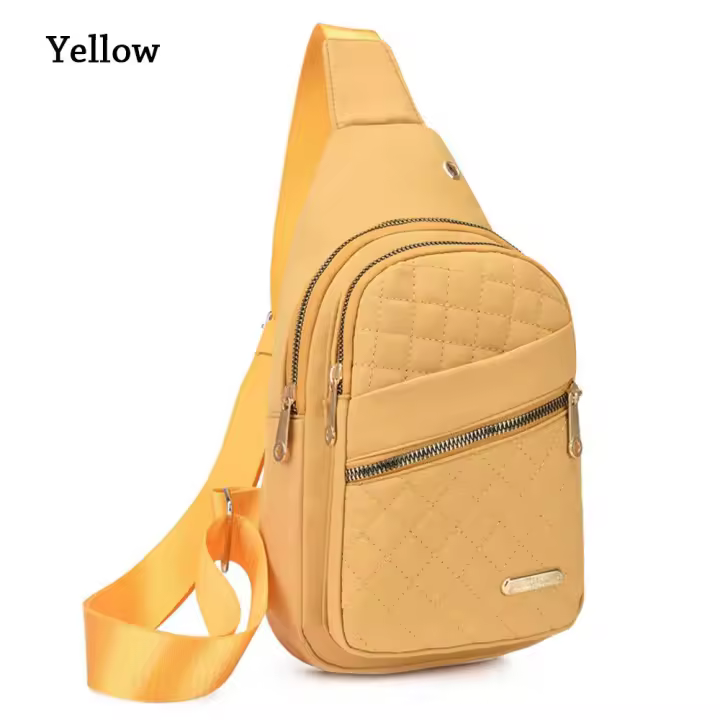 Bolso de hombre ligero Cruzado para Mujer, Mochila pequeña con eslinga, Bolsa de pecho antirobo - 1