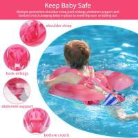 Anillo De Natación Antideslizante Para Fiestas Anillo De Natación Infantil Hinchable De PVC Ecológico Con Toldo Para El Sol - details 9