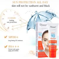 Crema de protección solar, Base de maquillaje, aislamiento hidratante resistente al agua, protección solar de alta potencia, crema facial y corporal a prueba de rayos ultravioleta, 50ml - details 2