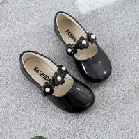 Zapatos planos florales de cuero para niñas, zapatos de vestir de alta calidad, suaves, de princesa, con flores, para fiesta de boda, 26-36 - details 4