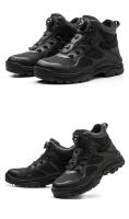 Botas de seguridad de invierno para hombre, ligeras y cómodas, punta de acero, zapatos de trabajo industriales antiperforación para exteriores, pie, 2025 - details 18