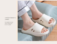 Casa de una palabra antideslizante suave y cómodo baño hotel pareja zapatillas frescas - details 7