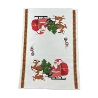 Toalla de baño absorbente de microfibra, árbol de Navidad, Papá Noel, lavado de manos, regalos de Navidad, 32x45cm - details 10
