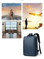 Mochila antirrobo para ordenador portátil para hombre, morral escolar impermeable con carga USB, bolsa de viaje de negocios, nuevo diseño, 2023 - details 1