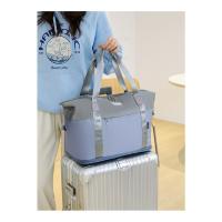 Bolsa de viaje de gran capacidad, bolsa de fitness deportiva de moda ligera, bolsa de viaje de negocios de mano de corta distancia, bolsa de almacenamiento extendida - details 33
