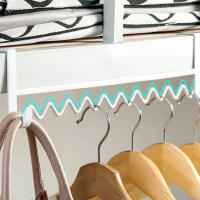 Colgador estable para puerta trasera de baño, sin taladro, antiarañazos, sin óxido, gancho para colgar toallas, batas, bolsas - details 5