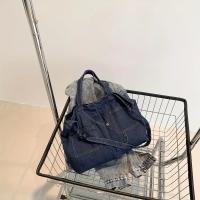 Bolso de Hombro de Diseño Simple en Mezclilla, Bolso de Gran Capacidad que Combina con Todo, Bolso Versátil para Mujer - details 5