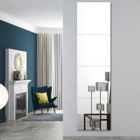 Calcomanía de aplicación amplia para baño, pegatina de sala de estar, espejo acrílico de forma cuadrada Flexible para el hogar - details 1