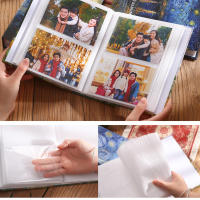 Álbum de fotos con 100 bolsillos, cubierta de artista para fotos de 5/6/7 pulgadas, colección Polaroid, álbum familiar, libro conmemorativo, regalo para niños y mujeres - details 1