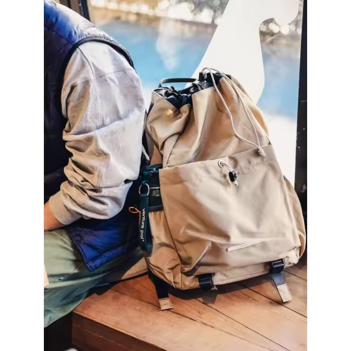 Mochila con cordónPorta bicicletas, mochilas de bádminton de viaje para hombre y mujer - 1