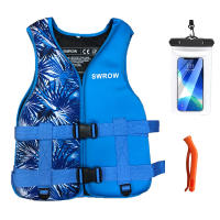 Chaleco salvavidas para adultos, salvavidas para Kayak, Surf, Jet Ski, lanchas, balsa de rescate, barco, Wakeboard, pesca, natación, rescate a la deriva - details 4