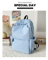 Mochila de color sólido Nueva mochila escolar al por mayor para estudiantes Mochila de ciclismo impermeable, portátil, deportiva y de gran capacidad para exteriores - details 27