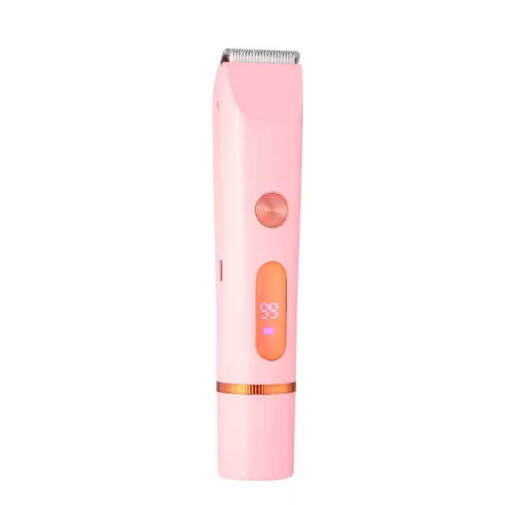 Depilación de partes privadas para hombres y mujeres, afeitadora de doble cabezal para mujeres, instrumento de depilación, afeitadora con carga USB, empuje y corte impermeables para todo el cuerpo - 1
