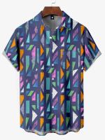 Camisa Casual de Playa Kawaii Aloha Estampado 3D Verano, Manga Corta, Talla Grande para Hombres y Mujeres - details 2
