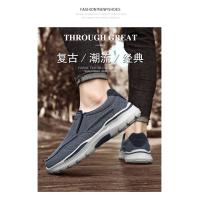 Zapatos de hombre, zapatos de lona cómodos, mocasines transpirables, zapatos deportivos para caminar para hombre, zapatos deportivos casuales de moda para hombre - details 0