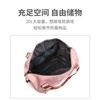 Bolsa de viaje de gran capacidad de las mujeres de gran tamaño de la barra de lazo portátil viaje de negocios bolsa de almacenamiento de entrega portátil bolsa de fitness deportiva bolsa de lona - details 11