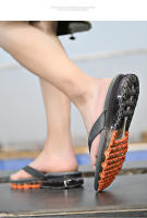 Nuevas chanclas para hombre, sandalias de playa antideslizantes de suela suave con amortiguación de golpes y fondo de cojín de aire completo ajustado - details 20