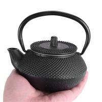 Tetera de hierro con Infusor de acero inoxidable, tetera japonesa de hierro fundido, Oolong, Puer, 300ML - details 1