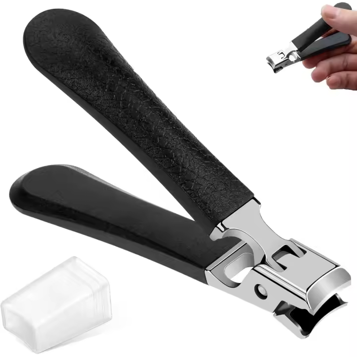 Cortaúñas grande para dedos de los pies, cortaúñas profesional para uñas gruesas, resistente - 1