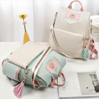 Nueva Mochila De Hombro Para Mujer De Alta Calidad Gran Capacidad De Oxford Saco Tote Color Mochila De Mujer Tipo De Mochila Suave Con Bolsillo Interior Para Teléfono Móvil Y Cierre De Cremallera - details 4